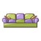 Lawson sofa icon, cartoon style