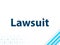 Lawsuit Modern Flat Design Blue Abstract Background