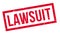 Lawsuit rubber stamp