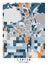 Lawton ,Oklahoma, USA Creative Color Block Map Decor Serie