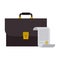 Lawyer briefcase symbol