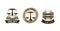 Lawyer, law office logo or label. Legal services, justice, judicial scales symbol. Vector