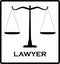 Lawyer. Vector Illustration