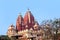 Laxminarayan Mandir, also known as the Birla Mandir, is a Hindu temple in Delhi, India. The temple, inaugurated by Mahatma Gandhi