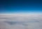 Layer of high altitude cirrostratus cloud