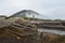 Layer Volcanic ash as sand ground of Mount Bromo