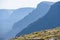 Layers of Mountains in Glacier National Park