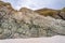 Layers of schist found in the rocks of Maghera beach near Ardara County Donegal in Ireland.