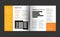 Layout template, brochure, text page.