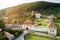 The Lazar Castle, important Renaissance buildings of Transylvania, located in Lazarea, Romania