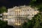 The Lazienki palace in Lazienki Park at night, Warsaw