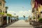 Lazise town at Garda lake, Italy