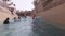 Lazy river in the aquapark Aquaventure in Atlantis Resort stock footage video