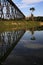 Lazy River Train Trestle Reflection