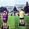 Lazy White House fat people segway