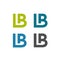 LB letter creative logo vector