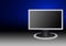 LCD monitor 16x9 style background