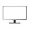 Lcd screen monitor white background