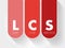 LCS - Least Cost Selection acronym, business concept background