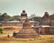 Le-myet-hna Temple in Mrauk U. Myanmar.