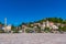 Lead mosque and Saint Demetrius cathedral in Berat, Albania