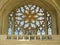 Leaded panes in catholic cathedral