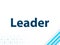 Leader Modern Flat Design Blue Abstract Background