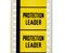 Leader protection text on movie film strip