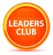 Leaders Club Natural Orange Round Button