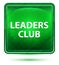 Leaders Club Neon Light Green Square Button