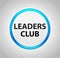 Leaders Club Round Blue Push Button