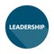 leadership badge on white