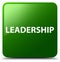 Leadership green square button