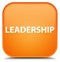 Leadership special orange square button