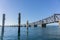 Leading lines of historic Tauranga Railway Bridge