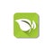 Leaf Eco Organic Environment Clean Care Icon