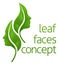 Leaf Faces Concept