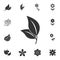 Leaf icon. Detailed set of Flower illustrations. Premium quality graphic design icon. One of the collection icons for websites, we