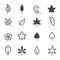 Leaf icons