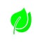 Leaf symbol line icon. Greenery, ecology, forest, green peace