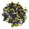 leafs of purple tea chang-shu