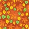 Leafy seamless background 3