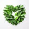 Leafy Tenderness, A Heartwarming Green Embrace, Generative AI