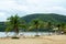 Leam Sing Beach, Chanthaburi Thailand - 21 June 2020 :few tourist because of the outbreak of corona virus which threatened the