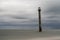 The leaning Kiipsaare lighthouse on Saaremaa Isand in northern Estonia