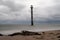 The leaning Kiipsaare lighthouse on Saaremaa Isand in northern Estonia