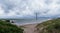 The leaning Kiipsaare lighthouse on Saaremaa Isand in northern Estonia