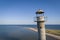 Leaning Kiipsaare lighthouse in Vilsandi Saaremaa