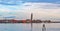 The leaning tower of the Campanile of San Martino church on the island of Burano, Venice