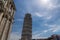 The leaning tower of Pisa, The square of Miracles Piazza dei Miracoli in Pisa, Tuscany, Italy